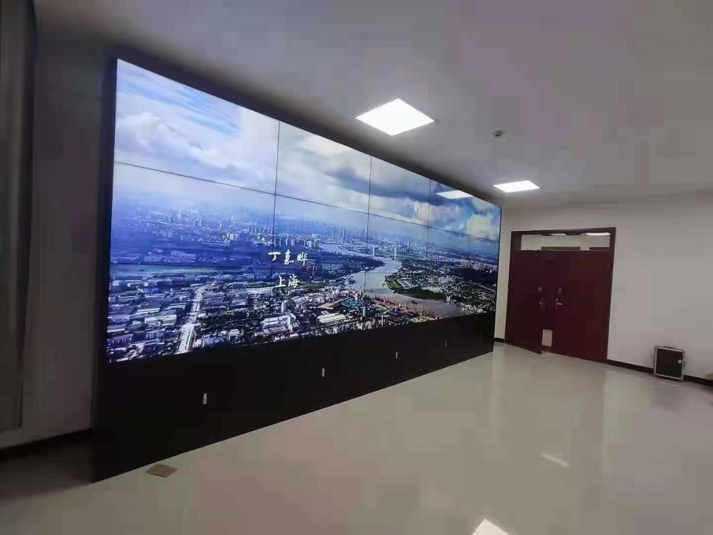 建湖拼接屏-55寸京东方液晶拼接屏3X4案例展示